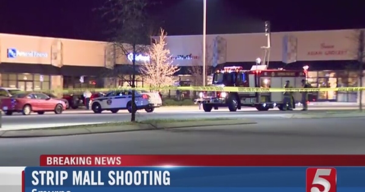 Suspect In Smyrna Shooting Seen On Video