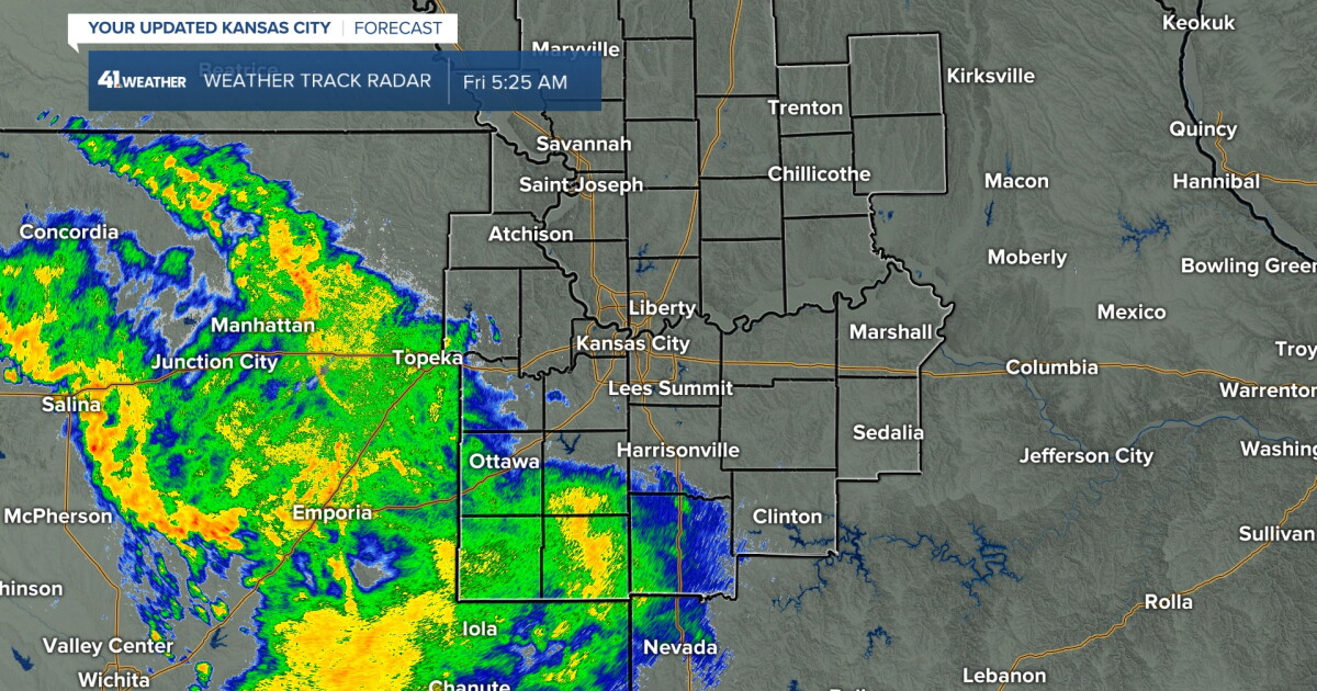 KSHB 41 Weather Blog | Tracking a Rainy Weekend & Tropical System Melissa