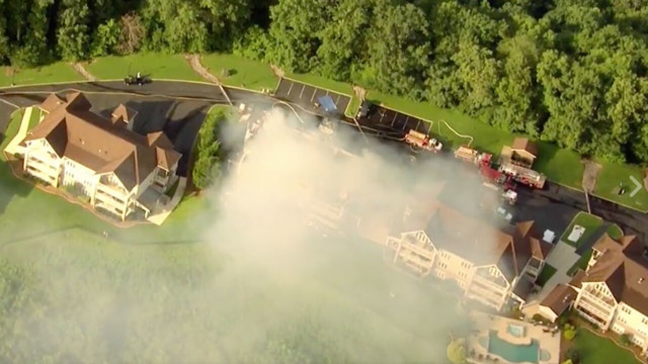 Photos: Fire Destroys Center Hill Lake Condos