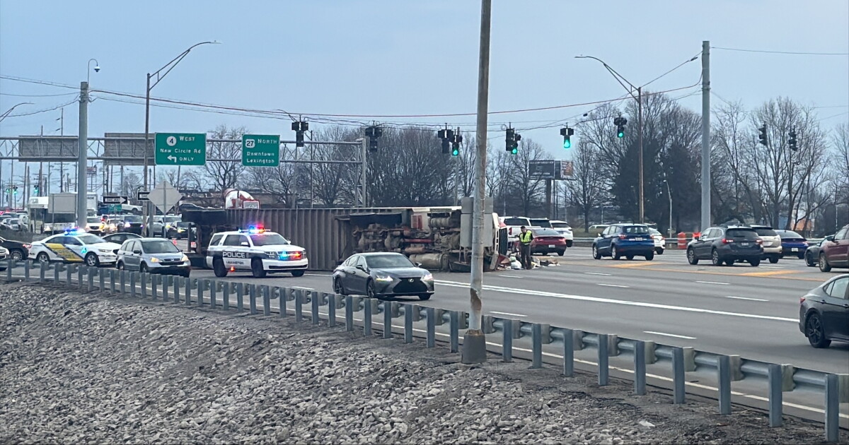 Semi crash on Nicholasville Road at New Circle Road cleared, officials ...