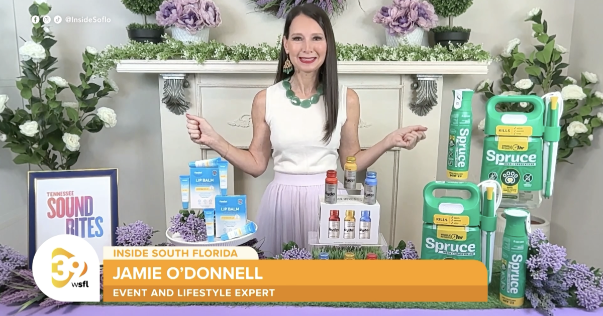 Lifestyle expert Jamie O'Donnell shares her top 4 spring essentials for travel, wellness, and the yard