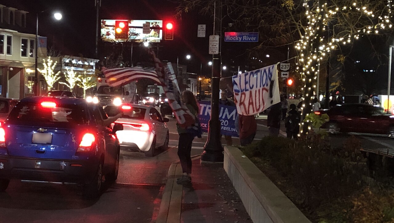 Trump protest