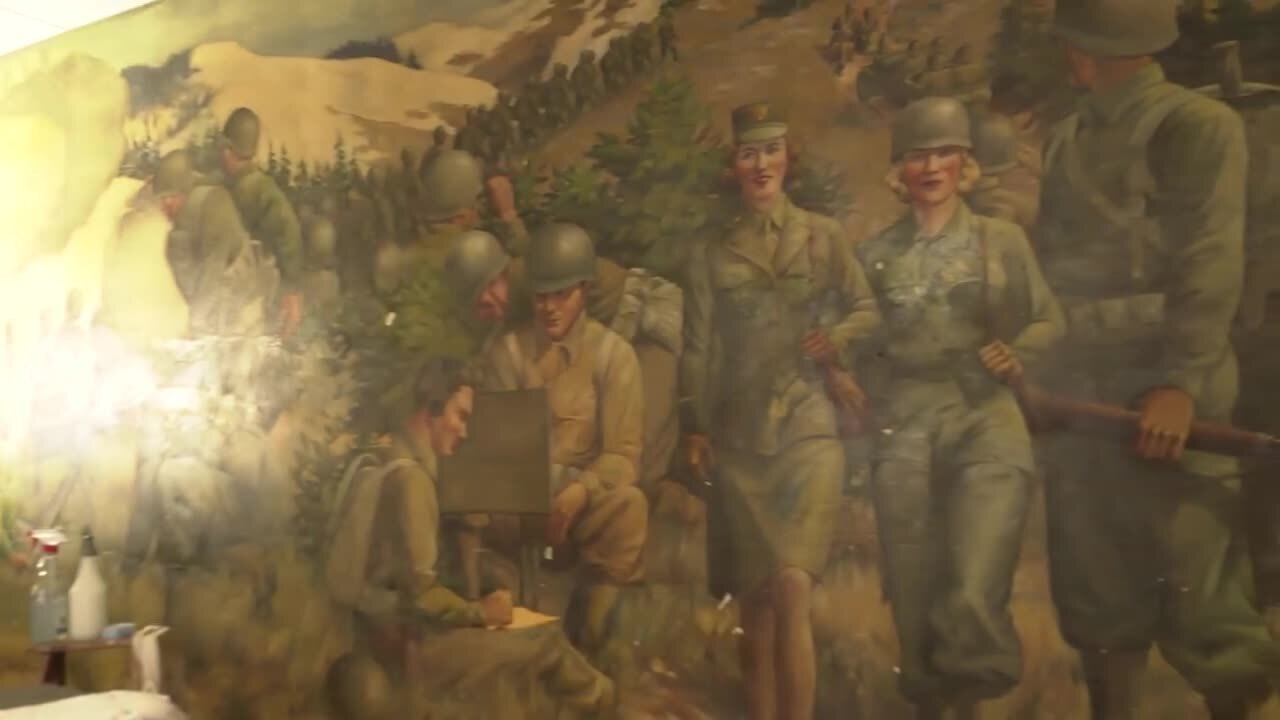 Fort Harrison mural