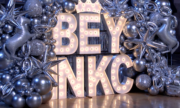Beyoncé display at Union Station