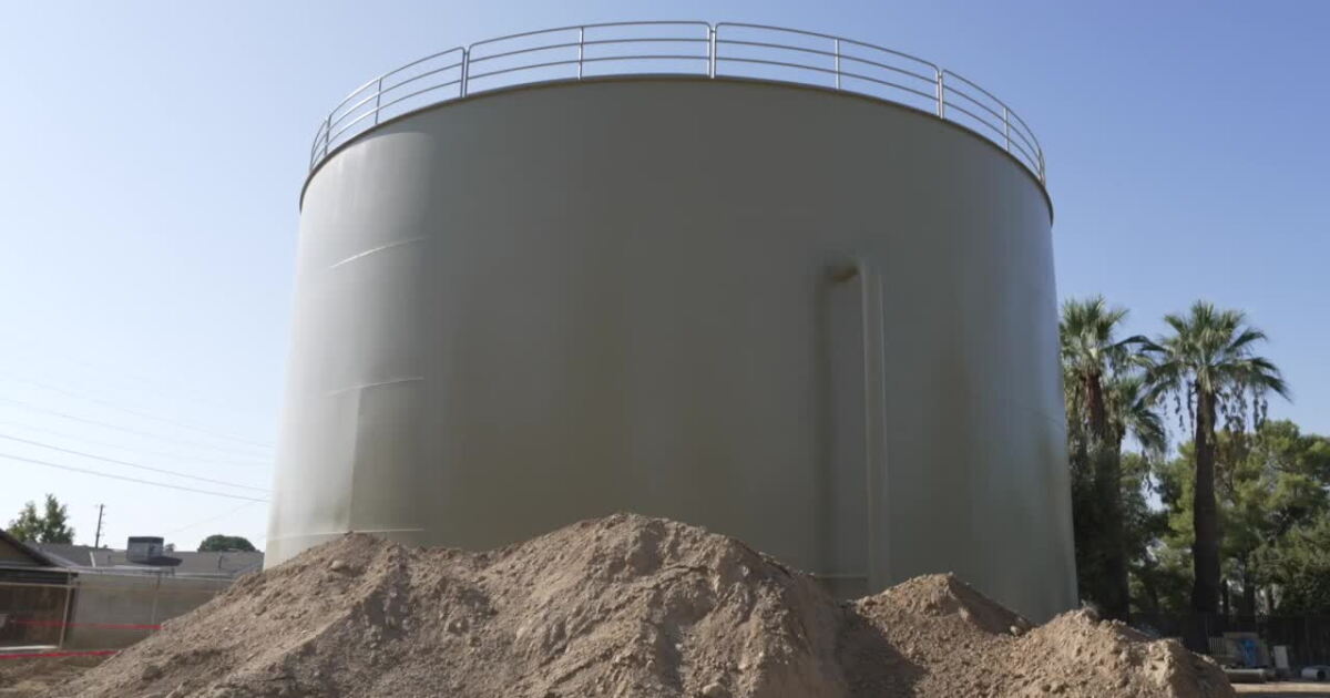 Cal Water overhauls Northeast Bakersfield water system with new tank and pumps