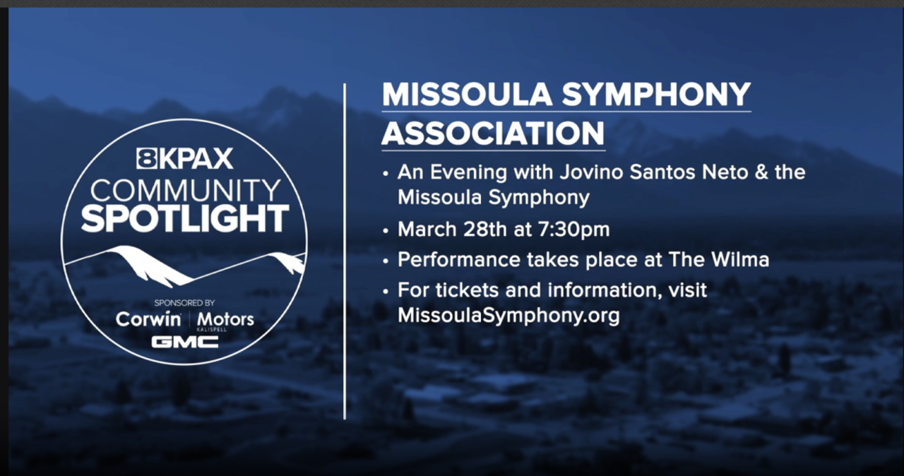 Community Spotlight Missoula Symphony March 2