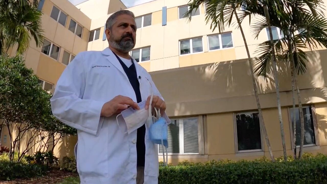 Dr. Ramprasad Gopalan, discusses difference in N95, KN95 masks, Jan. 20, 2022