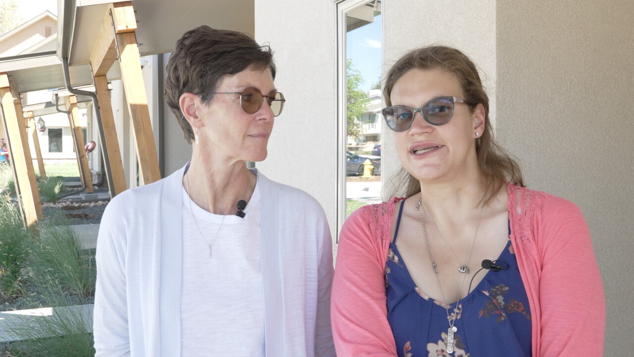 Gabby and mom