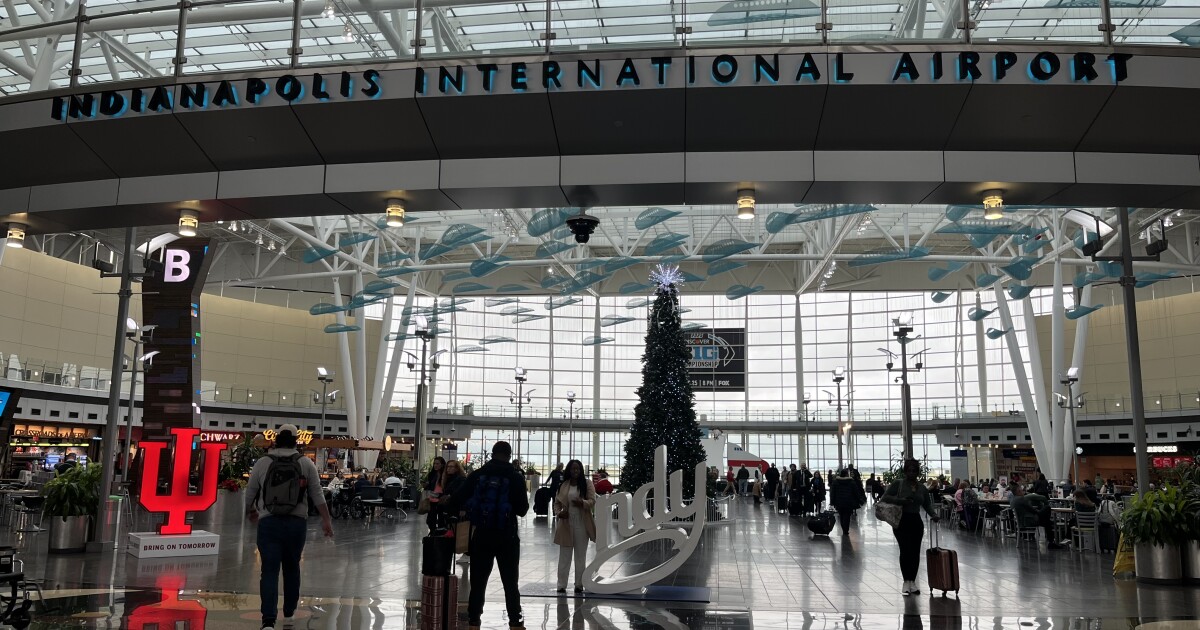 Indianapolis airport prepares for busy Thanksgiving travel after record October