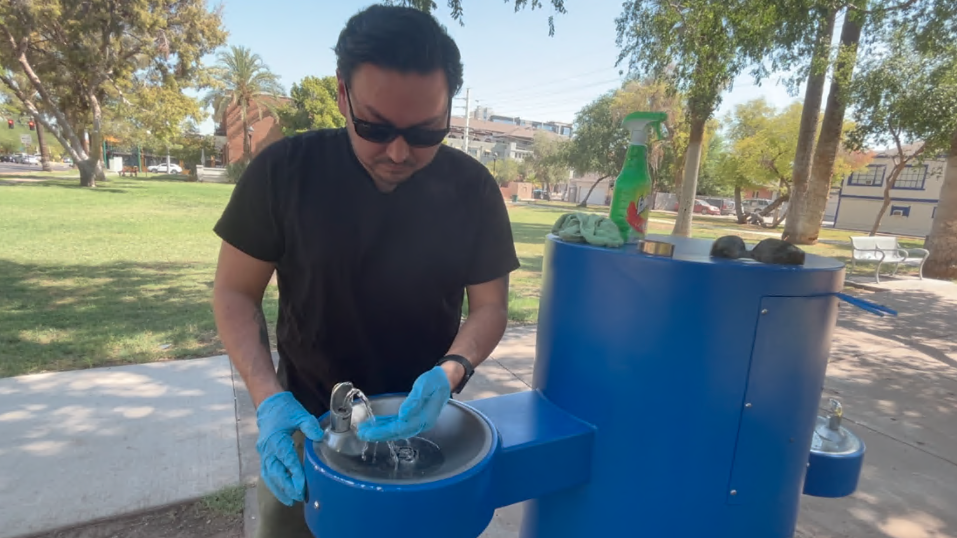 phoenix water dispenser volunteer