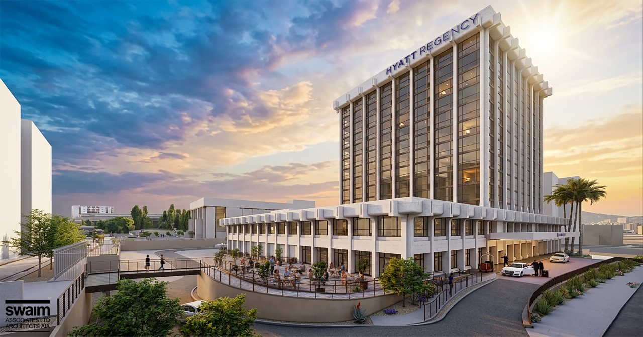 Rendering of Hyatt Regency Hotel