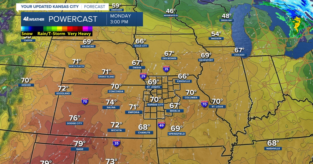KSHB 41 Weather Blog | Unseasonably warm to more like February