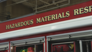 CSFD Hazmat truck