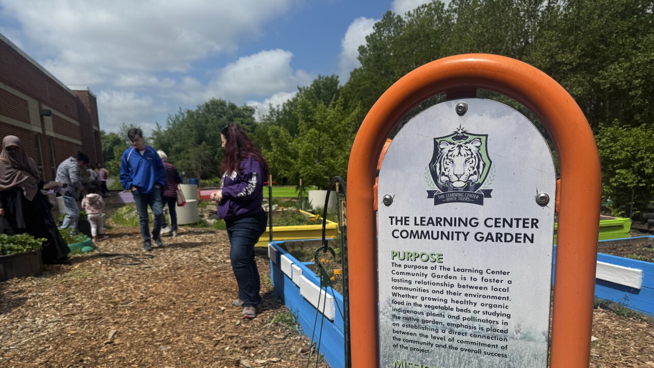 The Learning Center Community Garden