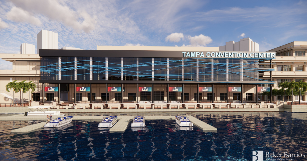 Part of Tampa Riverwalk rerouted during convention center construction