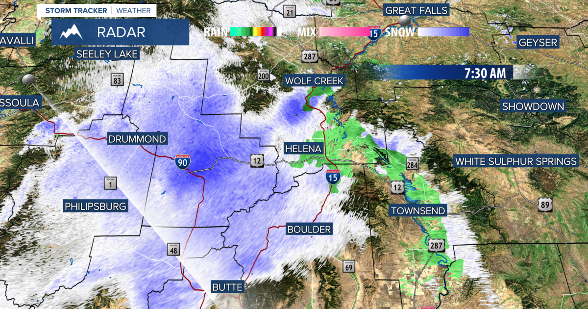 Cold Front Blasts Through State Delivering Rain and Snow