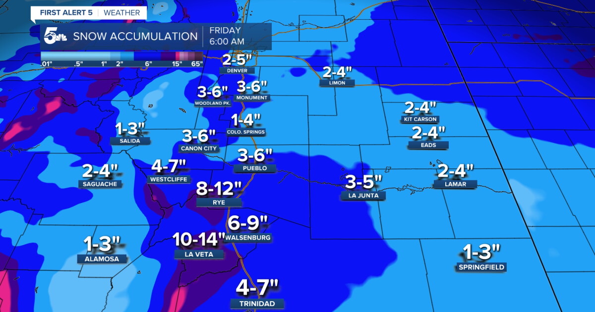 Heavy snow expected tonight through early tomorrow morning