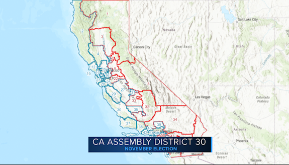 State of California Assembly District Map.png