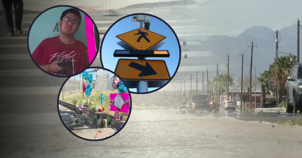 Traffic safety upgrades planned for Las Vegas crosswalk after teen's death