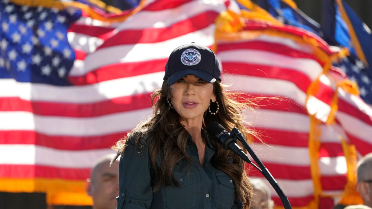 Noem Border Wall Immigration