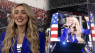 Cami Singer Behind the scenes with Cami Clune as the Buffalo Sabres official anthem ...