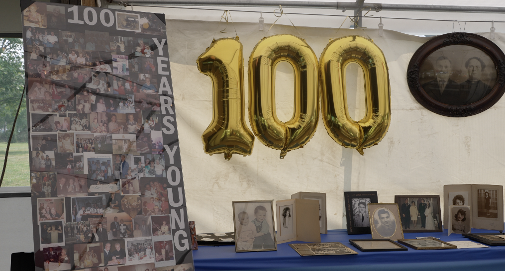 Agena Puricelli's 100th birthday party