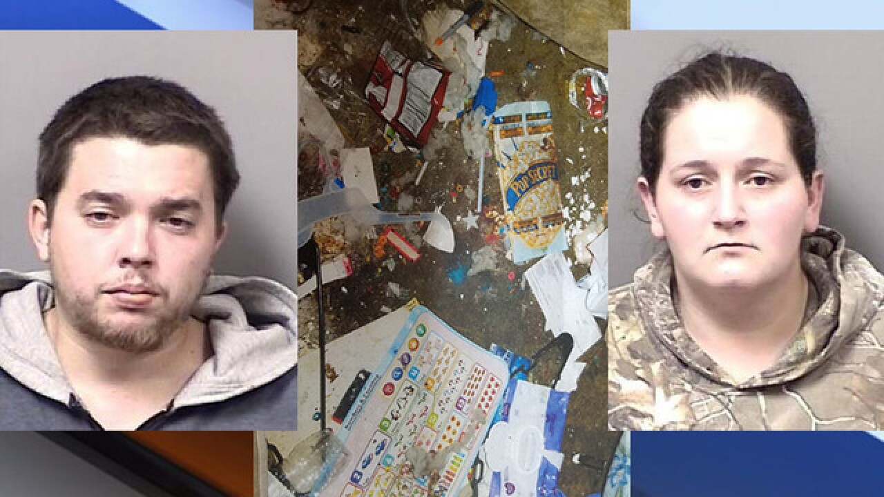 two arrested in one of the worst cases of child neglect citrus