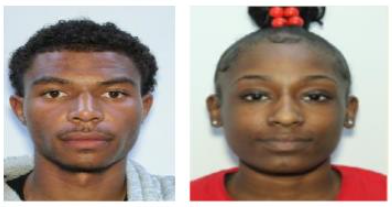 Isaac Pierrie and Jaliyah Burks