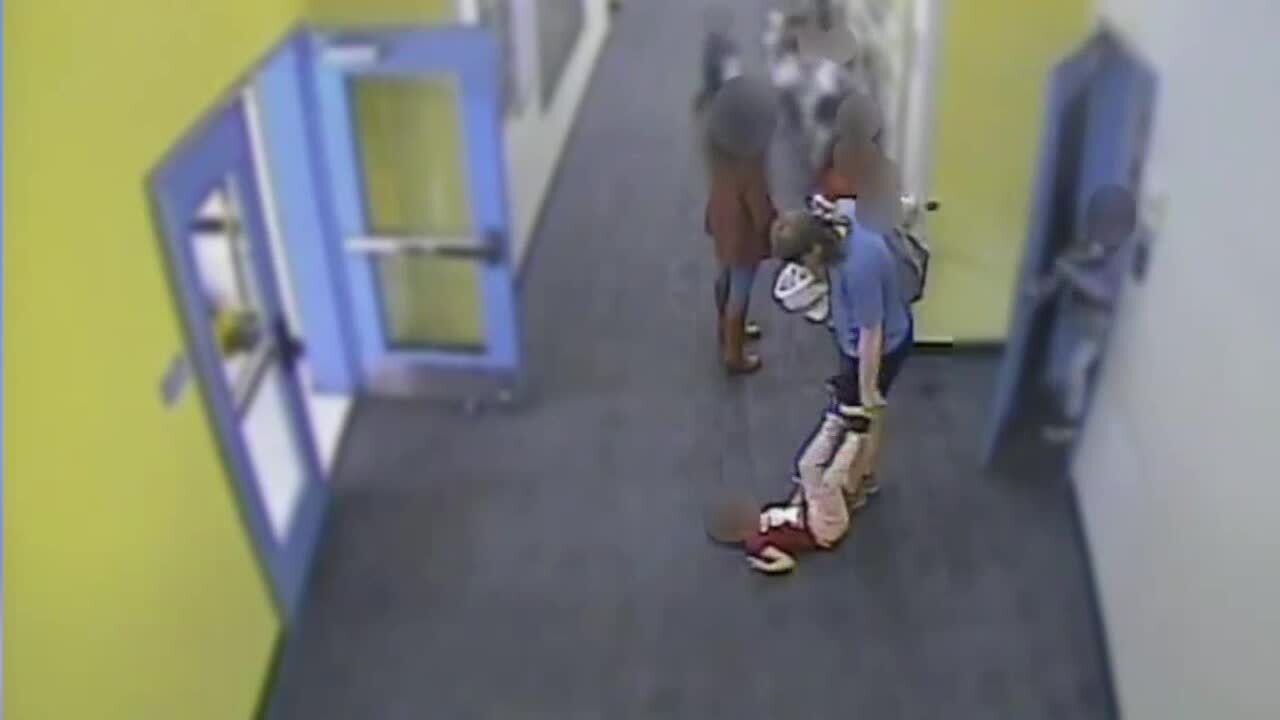 New video shows incident that led to teacher assistant child abuse arrest