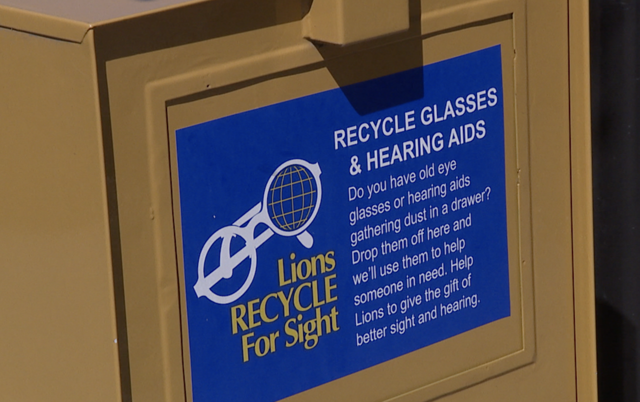 Old glasses, donation