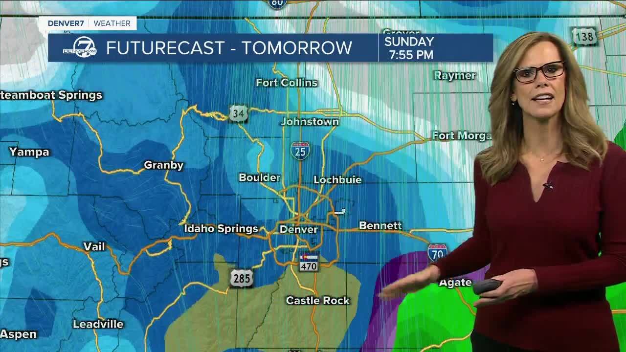 Futurecast Sunday night