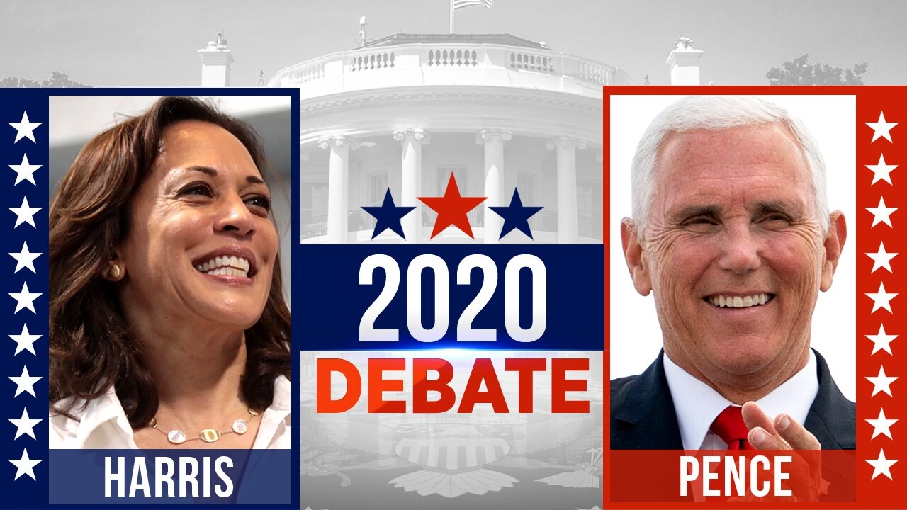 Kamala Harris and Mike Pence