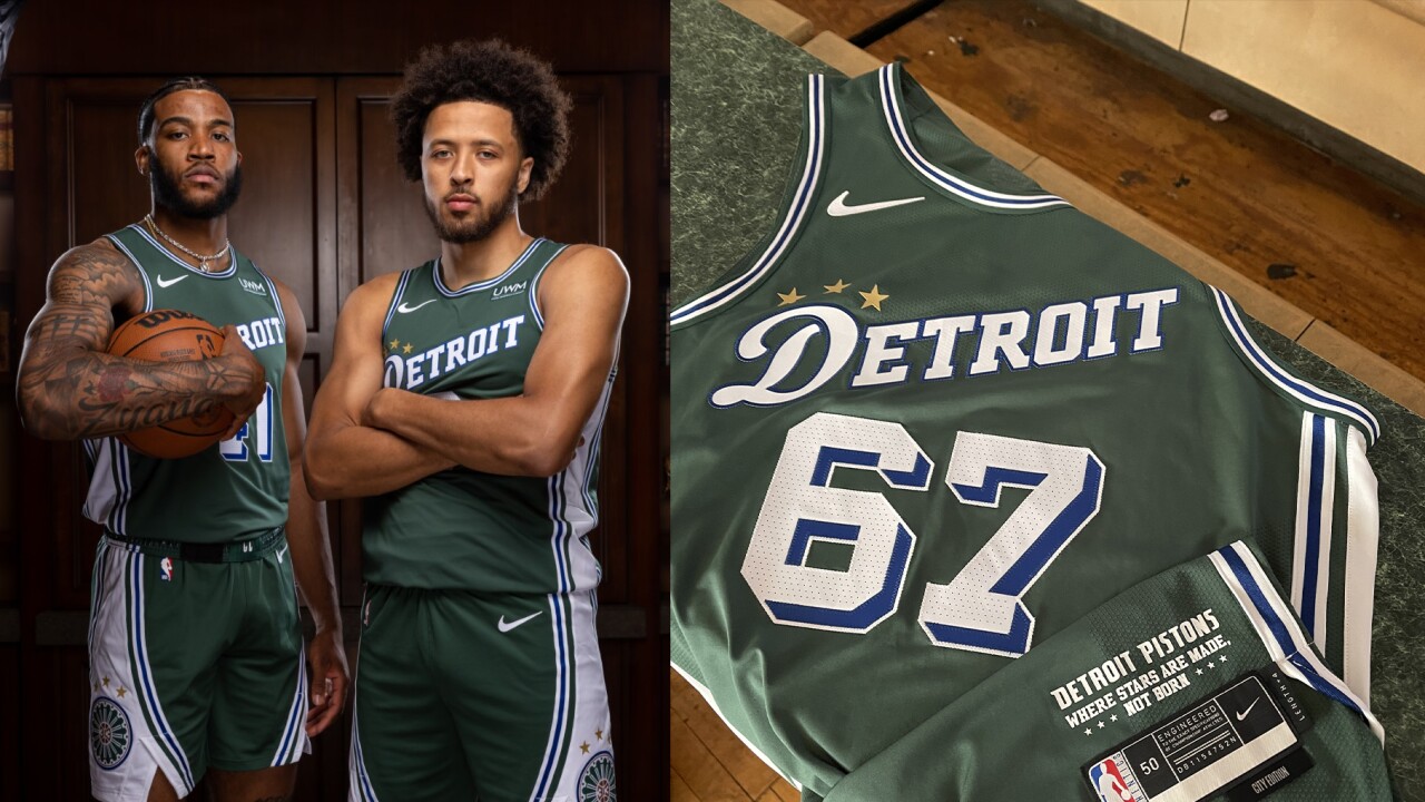 Detroit Pistons special jerseys honor historic St. Cecilia's Gym; see