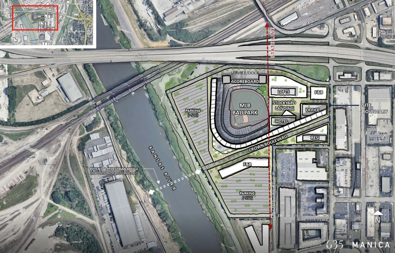 Conceptual renderings for Royals stadium