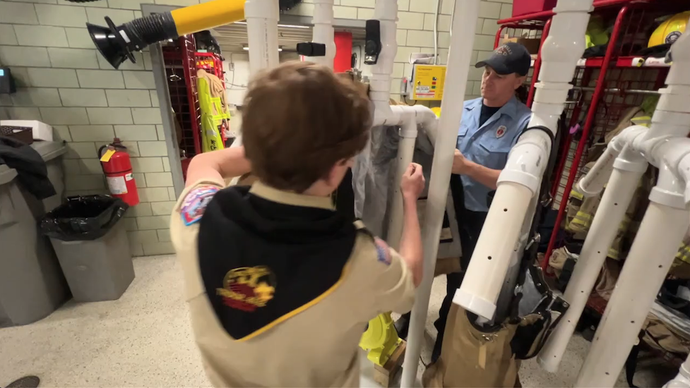 Julian Deschner Roseville Fire Department dryer