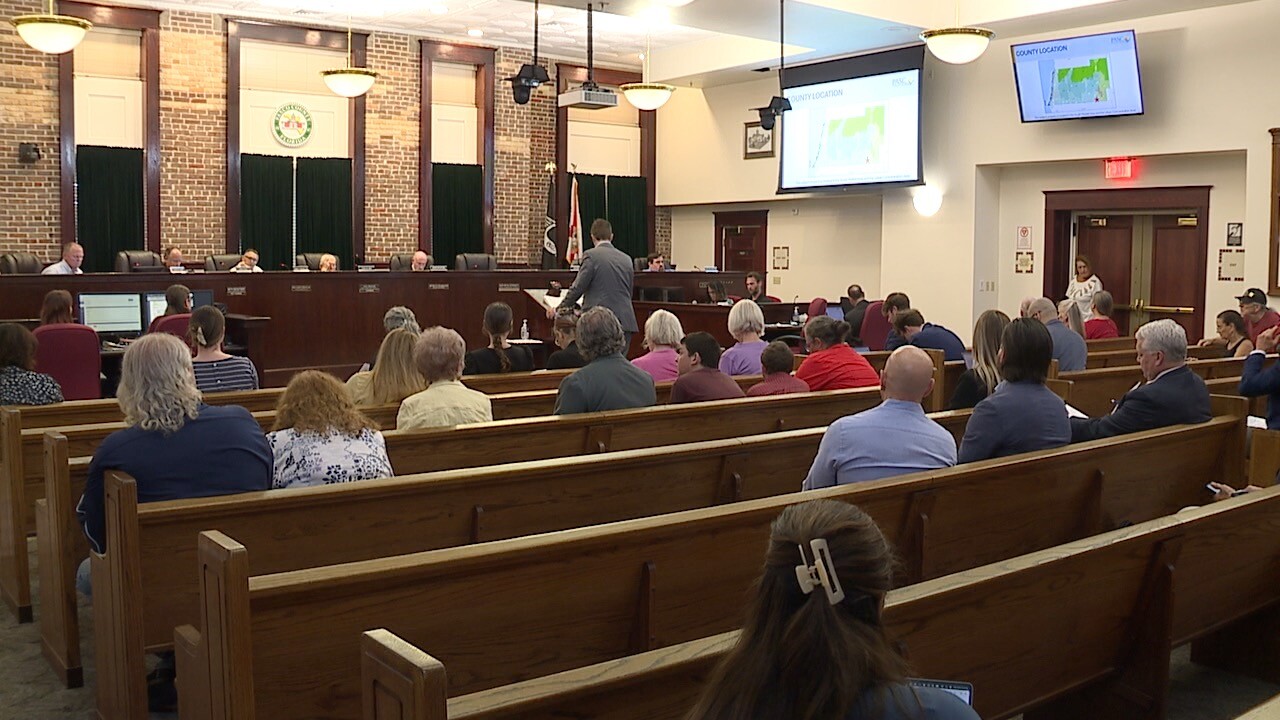 Over a dozen people came out to the planning commission meeting to weigh in on the development