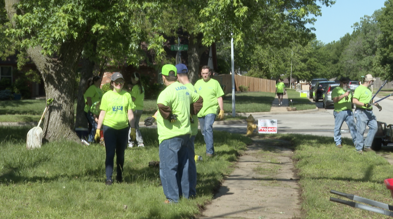 owasso cares day clean up