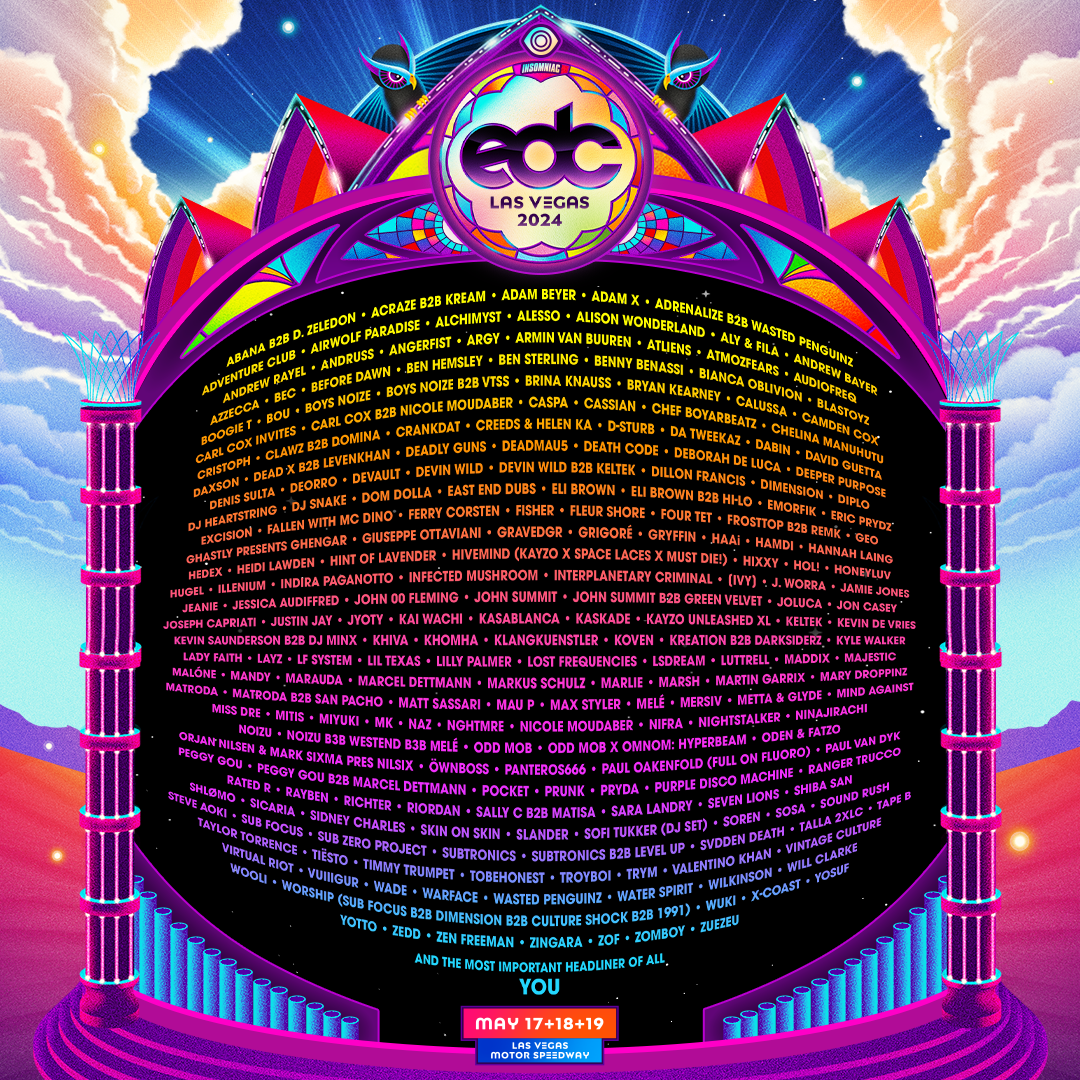 EDC 2024 lineup