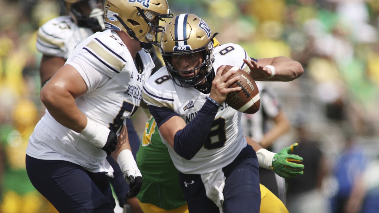Montana State overmatched by FBS Oregon in season-opening rout