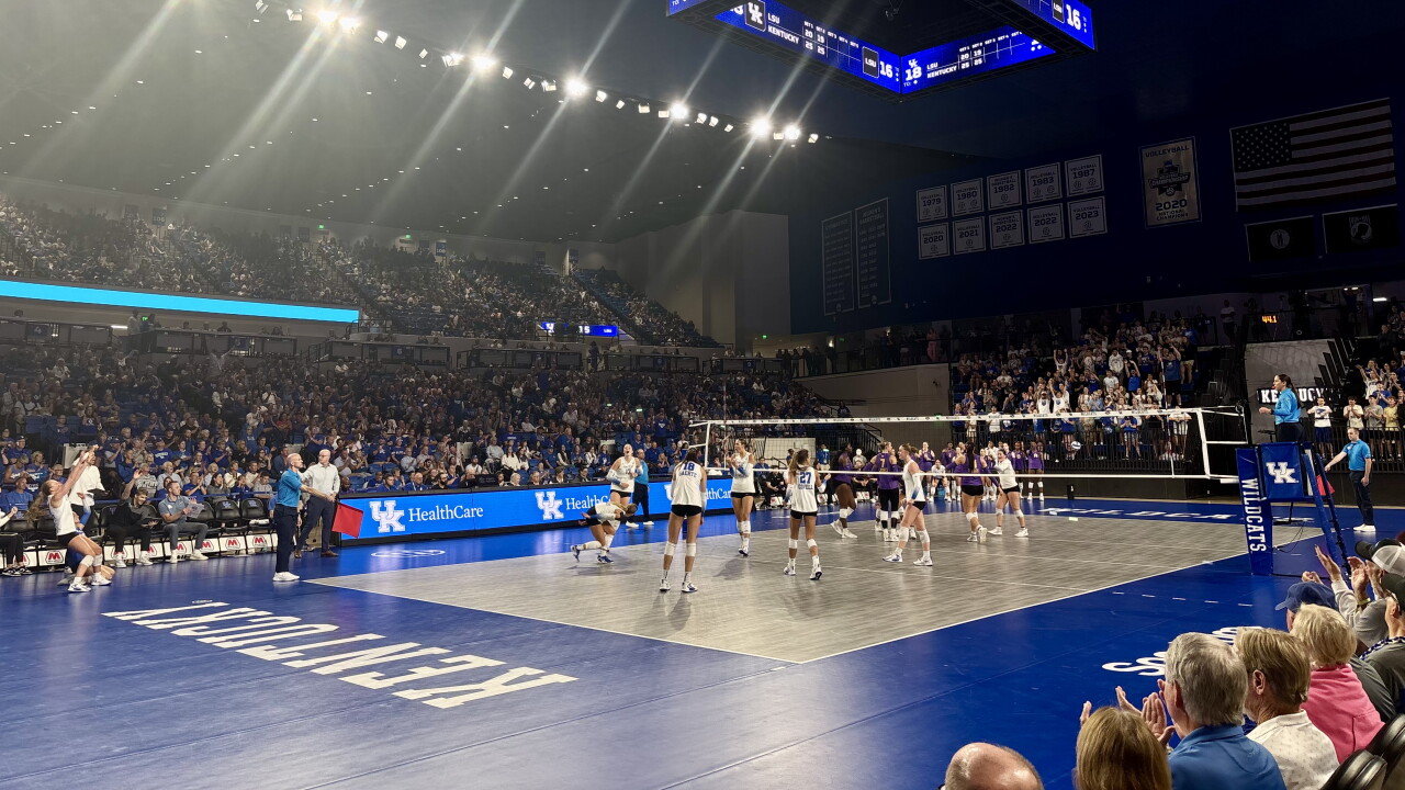 kentucky volleyball vs. lsu