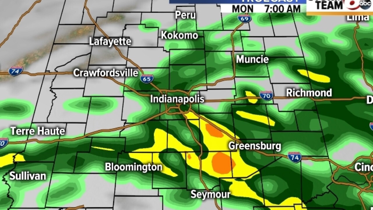 TIMELINE: When you can expect to see rain
