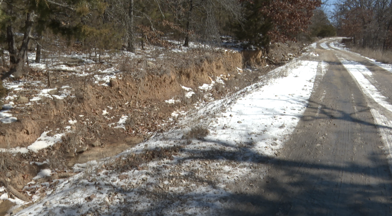 mannford bad roads