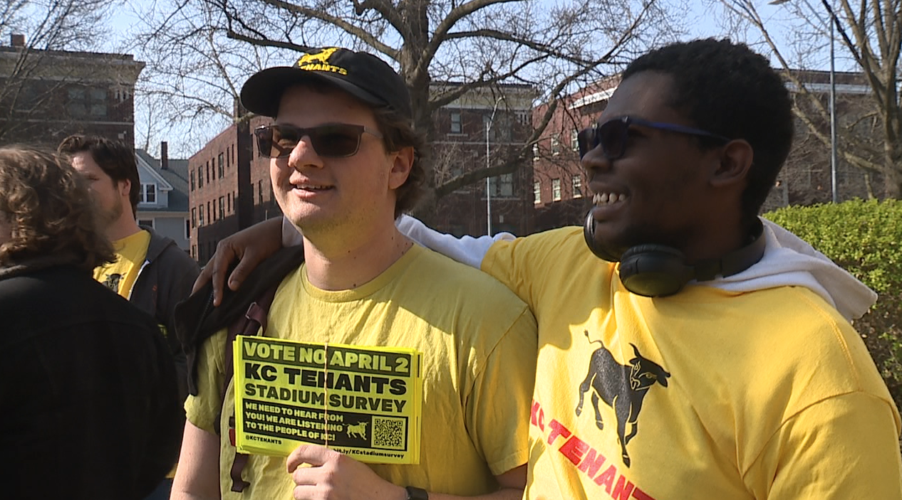 KC Tenants canvas against stadium tax