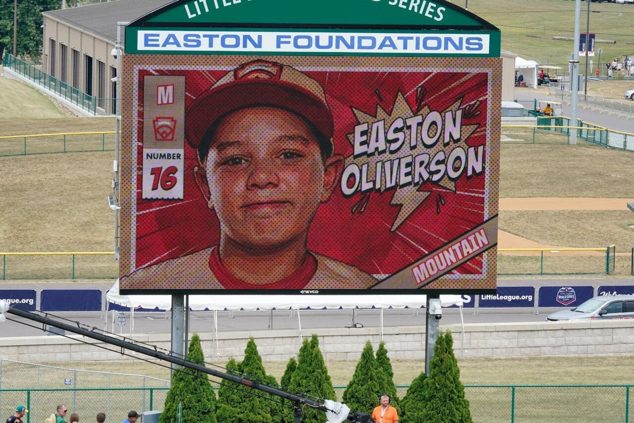 Easton Oliverson Scoreboard