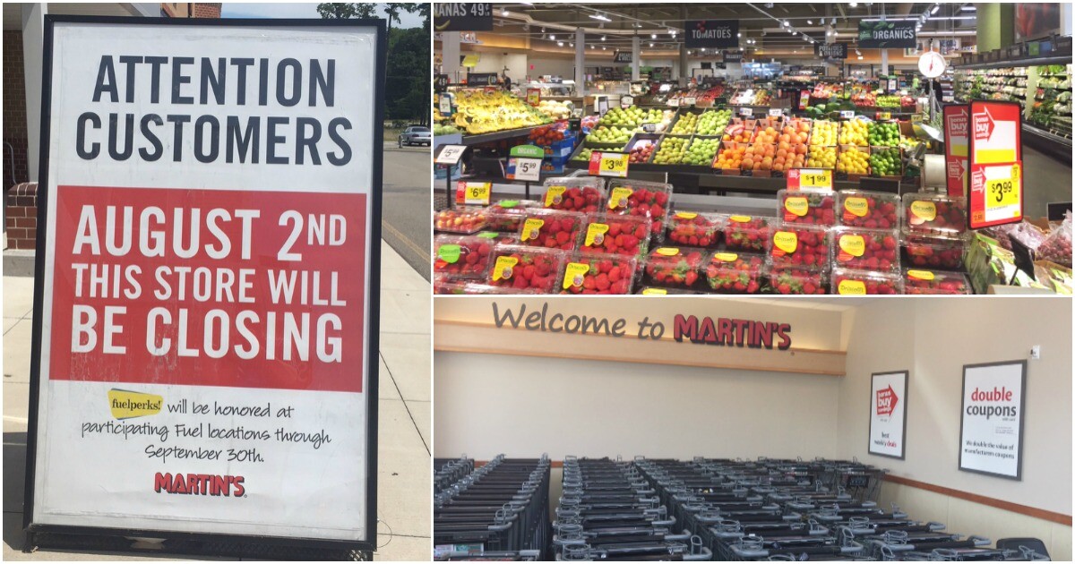 When Final Martin S Stores Will Close Next Week
