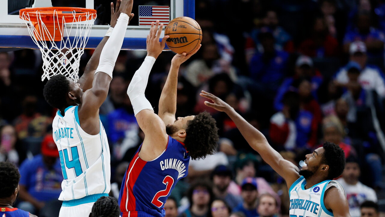 Hornets Pistons Basketball