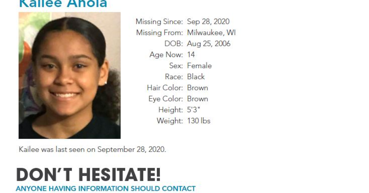 Police seek help finding missing 14-year-old girl