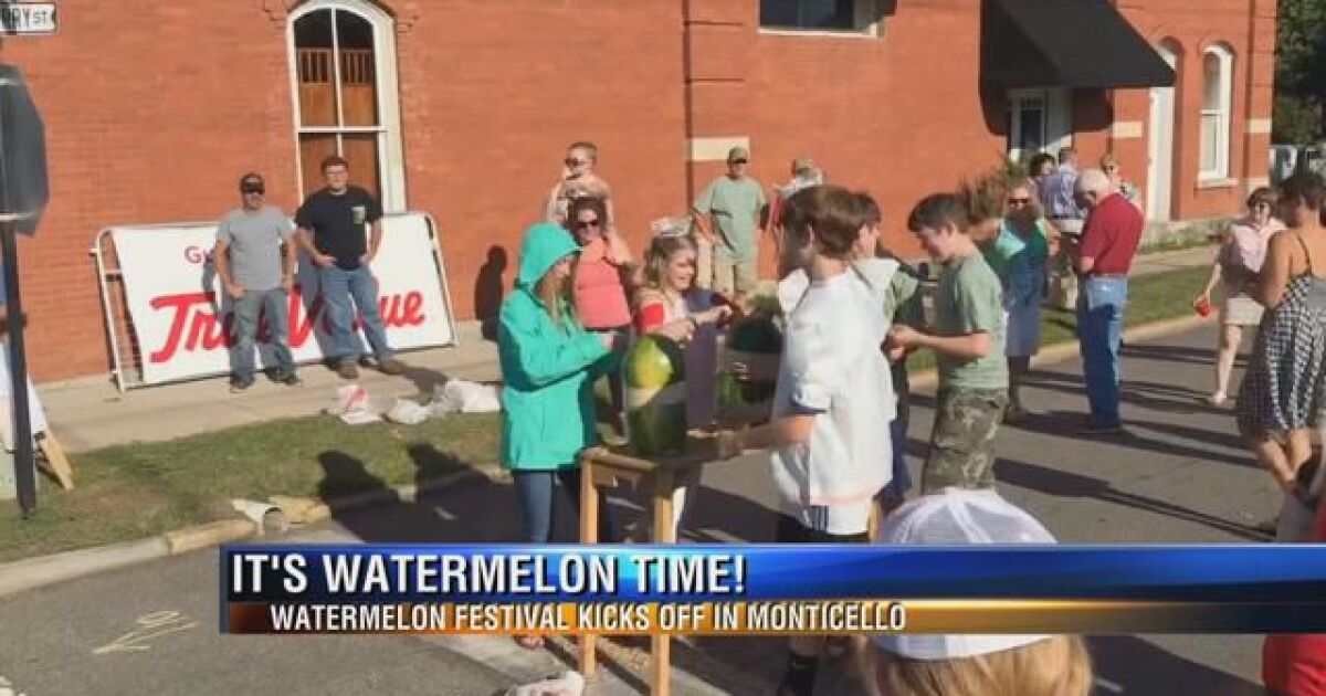 Watermelon Festival kicks off in Monticello
