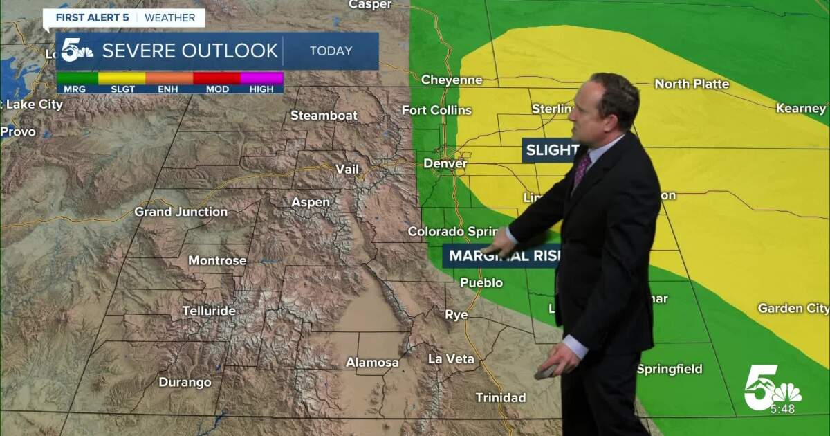 Severe threats ramp up Monday on the Palmer Divide and for the High Plains