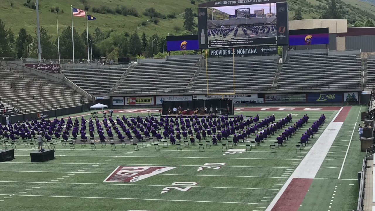 Missoula high school graduation ceremonies celebrate seniors